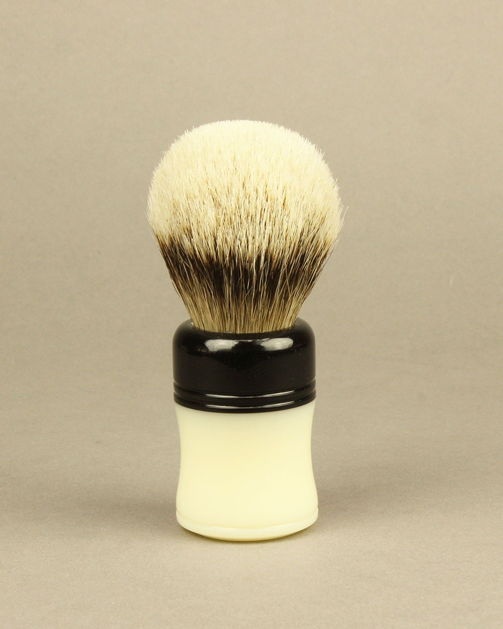 Acrylic Handle Shaving Brush, Natural Bristle