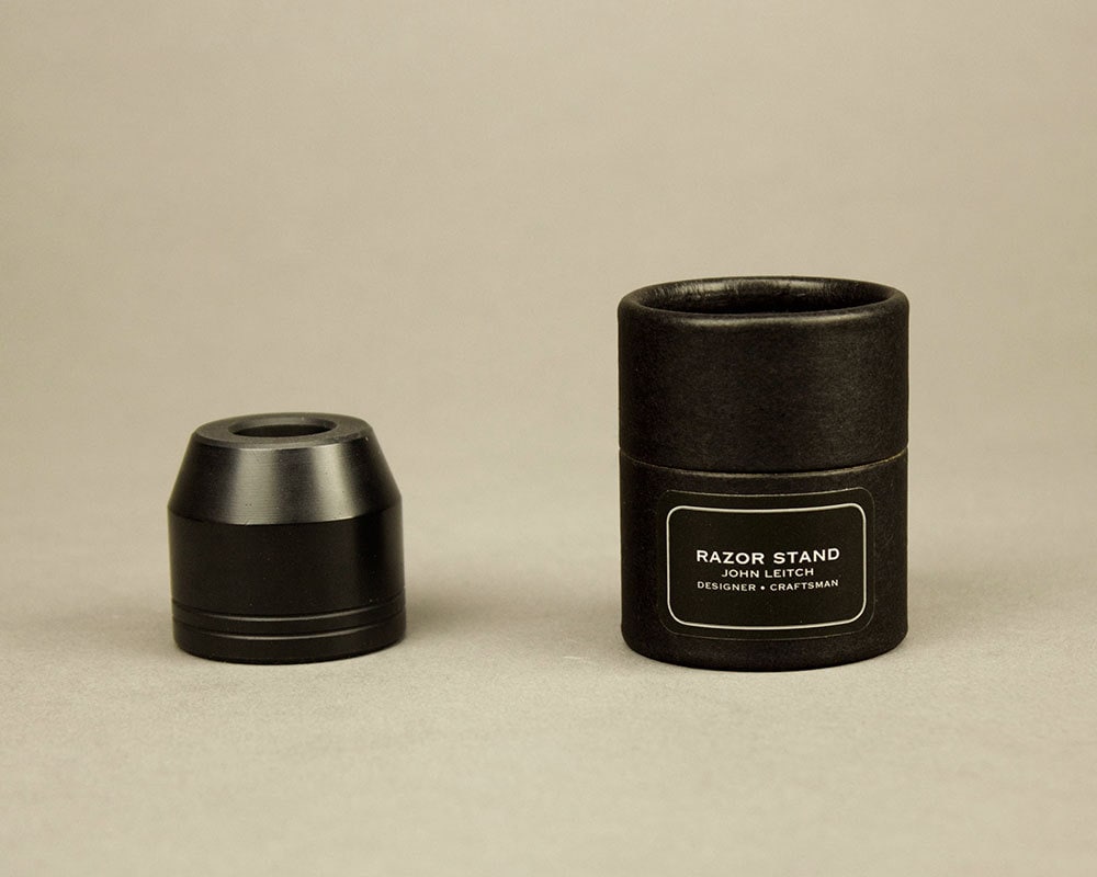 Anodized Aluminum Razor Stand