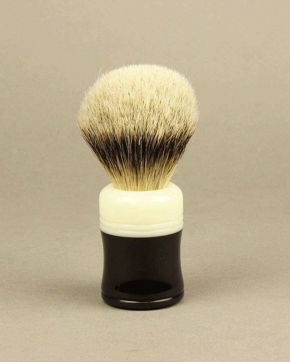 Acrylic Handle Shaving Brush, Natural Bristle