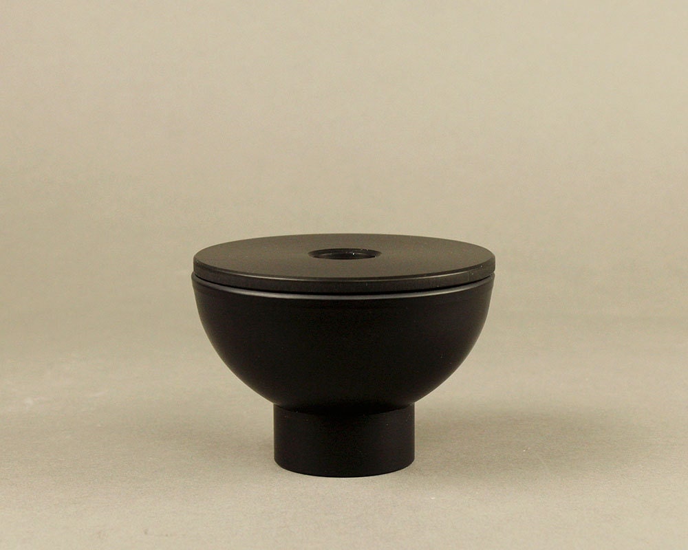 Anodized Aluminum Lather Bowl with Lid